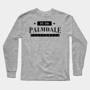 Palmdale EST. 1886 (Standard Black) Long Sleeve T-Shirt